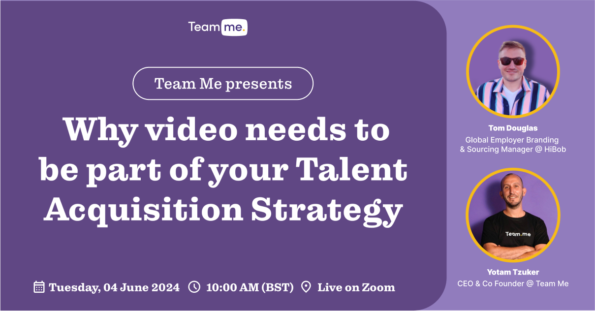 Why video needs to be part of your Talent Acquisition Strategy